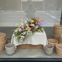 Artificial Floral Arrangement Realistic Look Artificial Flower Arrangement Authentic Petals Fake Flower Bouquet for Brides, Wedding, Party