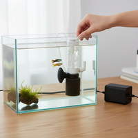 Mini Aquarium Air-Driven Bio Filter for Small Fish Tanks