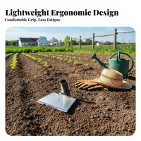 Long Handle Weeding Hoe Ergonomic Design Steel Weeding Hoe Gardening Tool Lightweight for Farming