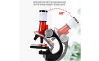 Microscope Toy with Accessories Educational Toy Microscope with Phone Holder Science Kit STEM Beginner-Friendly for Beginners