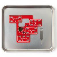 8 High Modification Circuit Board Easy Installation All Lights on Module Headlight Wiring Modification Board