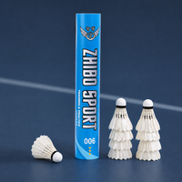 Factory Direct Premium Badminton Shuttlecocks - Durable & Stable - 12-Pack