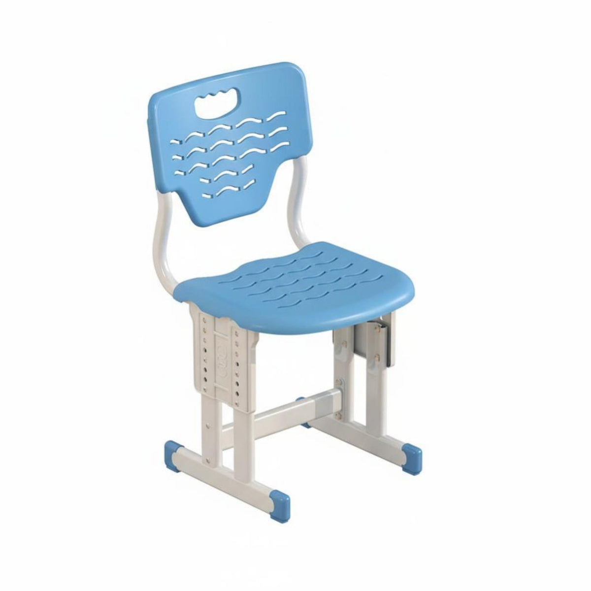 Ergonomic Back Support Height-Adjustable Study Chair Stable Design children's Furniture Anti-Slip Feet Student Seat Soft Cushion for Students, Parents