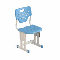 Ergonomic Back Support Height-Adjustable Study Chair Stable Design children's Furniture Anti-Slip Feet Student Seat Soft Cushion for Students, Parents