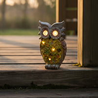 Decorative Solar Garden Light Water-Resistant Solar Lamp Outdoor Resin Light Cordless for Yard, Patio, Lawn