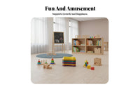 Non-Slip Bottom Sensory Stepping Stones Enhances Coordination Tactile Stepping Stones Toy Develops Gross Movement Skills Sensory Balance Path Colorful Design for Toddlers, Preschoolers, Parents, Indoor, Playroom, Kindergarten, Daycare Center