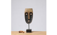 Resin Face Contemporary Style Face Sculpture Handcrafted Look Resin Figurine for Gift