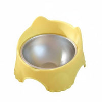 Wall-Mounted Cat Bowl Secure Feeding Wall Mounted Pet Bowls Stable Secure Elevated Pet Feeder for Cats, Small Dogs