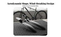 2 Pieces Mountain Bike Mudguard Set Weather-Resistant Protection Mountain Bike Fenders Instant Detach Two-Wheeler Mudguards