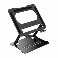 Adjustable Laptop Stand Heat Dissipation Foldable Laptop Riser Ventilated Computer Stand Er Proceed Nomic Design for Study Room