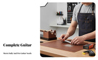 Stainless Steel Guitar Fret File Anti-Rust Guitar Fret Dressing Tool Fretboard Safe for Luthiers, Hobbyists, Fretwork, Repair Shop, Workshop