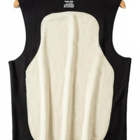 Men's Warm Fleece Vest, V-Neck, Winter