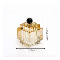 Crystal Jar with Lid Decorative Vessel Dustproof for Shelf