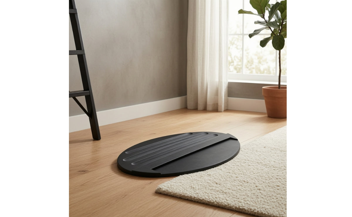 Ladder Anti-Slip Pad Oval Rubber Ladder Mat Anti-Skid Rubber Pad for Homeowners, Home Maintenance