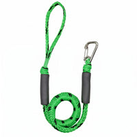 Shock Absorbing Bungee Dock Line Safeguarding Sleeves Boat Bungee Rope Braided Elastic Rope Looped End for Mooring