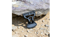 Rope Adjuster Clip Lightweight Guyline Cord Adjuster Compact Tent Rope Tensioner for Campers, Backpackers, Camping, Backpacking