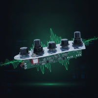 Electric Bass Control Assembly Ready-to-Install Bass Control Circuit Board Replacement Hardware for Luthiers