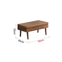 Solid Wood Living Room Furniture Low Profile TV Stand Low Profile Media Cabinet Mid-century Entertainment Stand Modern Entertainment Center with Drawers Smooth Lacquered Finish Suitable for Gift Giving Home Decoration Small Apartments Bedrooms