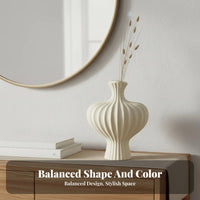 Nordic Design Vase Elegant Design Natural Simplicity Vase Artistic Shape