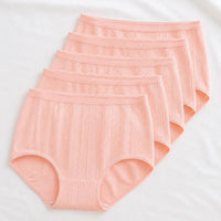 Women's High-Waist Cotton Briefs for Middle-Aged & Elderly Women