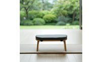 Meditation Stool with Removable Cover Wooden Padded Stretching Bench Compact Meditation Cushion for Meditators, Yogi, Floor Sitting