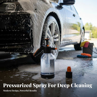 Car Wash Foam Multifunctional Hand Pump Foam Dispenser Versatile Pump Dispenser Portable Spraying Equipment for Gardening
