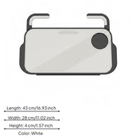 Multi Functional Steering Wheel Table Space Saving Car Laptop Tray Sturdy ABS for Commute, Road Trip, Travel