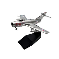 15 with Display Stand Die-Cast -15 Aircraft Model Assembled Diecast Model with Stand for Aviation Enthusiasts, Shelf
