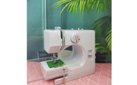 Stitch Selector Desktop Sewing Machine Included Foot Pedal Compact Sewing Machine Top Controls Home Craft Tool Quick Repairs