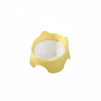 Cute Design Wall Mounted Pet Bowl Space Saving Wall Mounted Pet Feeder Easy to Clean Tilted Dog Food Dish for Dogs