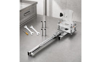 Adjustable Wood-Routing Slotting Jig Precision Slotting Jig with Guide Easy to Use Tool Heavy-Duty for Woodworkers