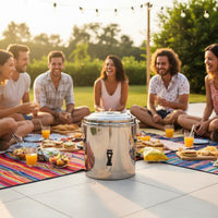 Stainless Steel Insulated Barrel Long-Lasting Insulation Milk Tea Insulated Container Large Capacity Thermal Food Container