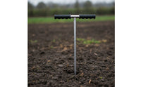 Stainless Steel Soil Rod Rod Adjustable Soil Rod Insulated Septic Tank Detector Tool 3-Section for Landscapers, Gardeners, Landscaping, Gardening