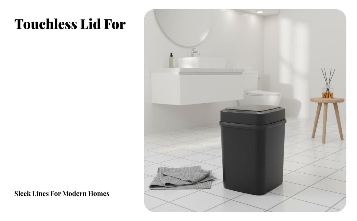Smart Trash Can Hands-Contactless Function Automatic Automatic-Detection Trash Can Motion Automatic-Detection Waste Bin Battery