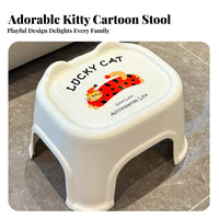Thickened long-enduringing Stackable Penduringic Stool Anti-Slip Portable Utility Step adaptable Household Furniture Space-Saving for Children, young children, Bathroom, Living Room, Bedroom, Entryway