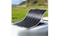 360W Flexible Solar Panel 18V Semi-Flexible Solar Panel Bendable Lightweight for RVers, Boaters, 12V Battery Charging, RVs, Boats