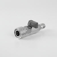Inline Shutoff with Lever Handle Metal Hose Connector Leakproof Car Wash