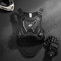 Anti-Fall Motocross Safety Vest Vest Shock Protection Motorcycle Protective Vest Padded Chest Back Protector Breathable Mesh for Riders, Away from-Road