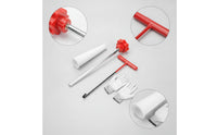 4 Pieces Tire Valve Service Kit Non-Slip Valve Stem Installation Tool Stem Remover Comfortable Portable for Mechanics, Garage