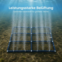 Aquarium Pond Nano Aeration Plate Stainless Steel Self-Sinking Oxygen Bar for Fish Tanks
