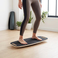 Balance Trainer, Adult, Core Training, Wooden, 74cm, Roller Type, Non-Slip Treatment, Indoor Exercise, Fall Prevention