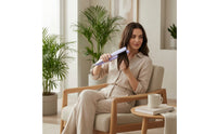 Hair Straightener Corded Hair Straightener with Wide Plate Clamp-Style Flat Iron for Home, Travel, Dorm Room