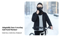 Thermal Face and Neck Warmer Triple-Function Design Thermal Neck Gaiter Windproof Face Cover Multi-Functional Windproof Ski Face