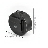 Padded 14-Inch Snare Drum Bag Taffeta Lining Snare Drum Bag Front Pocket Zippered