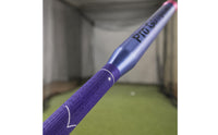 Golf Swing Training Rod Rubber Golf Practice Tool Rhythm Metal Shaft Swing