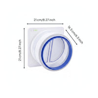 Proof Range Hood Flue Damper High Temperature Resistant Kitchen Exhaust Check Valve for Bathroom