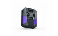 Strong Airflow USB Hanging Waist Fan Quiet Operation Waist Clip Fan Lightweight for Outdoor Workers, Campers, Work Sites, Camping, Fishing
