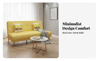 Folding Design Pull-expandable Sofa Bed multi-functional transformable Couch Space-Saving Home Furnishing Minimalist and aesthetic for Apartment Dwellers, Students, property owners, Small areas, Living Room, Office
