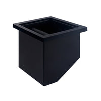 Recessed Knock Built in Container in Puck Bin Sturdy Dump Bin for Cafes