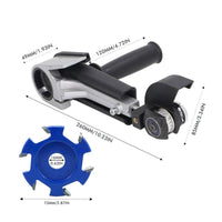 Angle Grind Conversion Adapter with Cover Guard High-Precision Carving Machine Adapter Handheld Angle Grind Converter for Craftspeople, Workshop